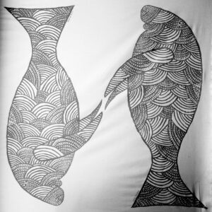 Mantuwujini (Dugong) - Textiles - Raymond Bush