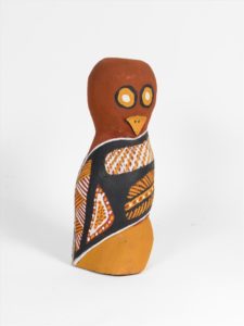 Tjurukukuni (Owl) - Ironwood Carving - Matthew Lorenzo