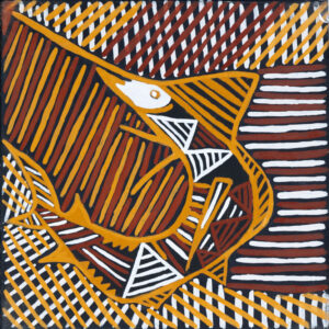 Muputi (Fish) - Painting - Chris Black