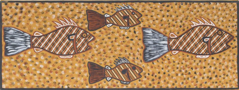 Muputi (Fish) - Painting - Geraldine Pilakui