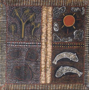Tiwi Skin Groups - Painting - Pamela Brooks