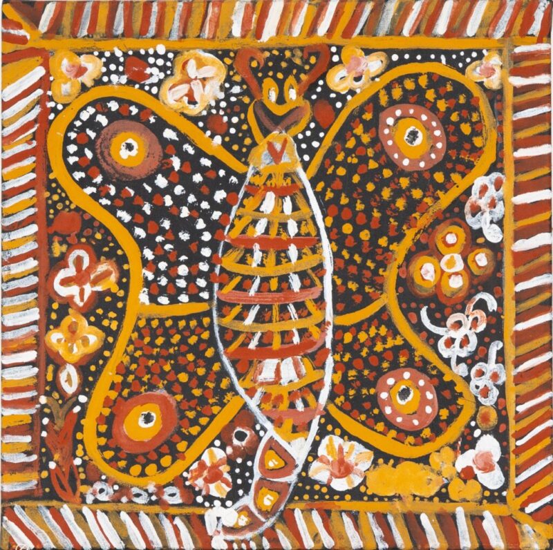 Kwarikwaringa - Butterfly - Painting - Dorianna Bush Bush