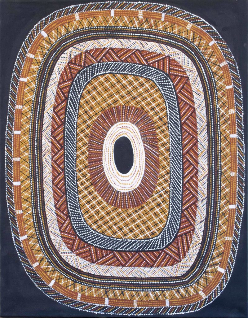 Kulama - Painting - Raelene Kerinauia Lampuwatu