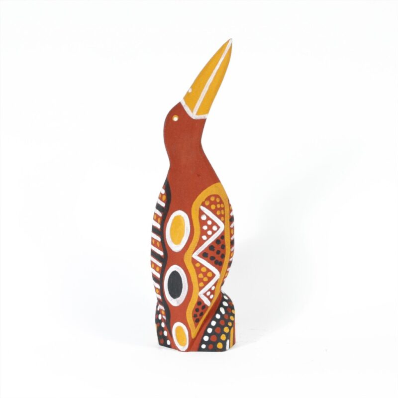 Tokwampini, the bird. - Ironwood Carving - Patrick Freddy Puruntatameri
