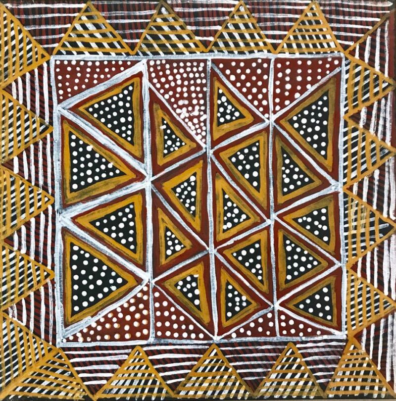 parlini jilamara (old design) - Painting - Mary Elizabeth Moreen