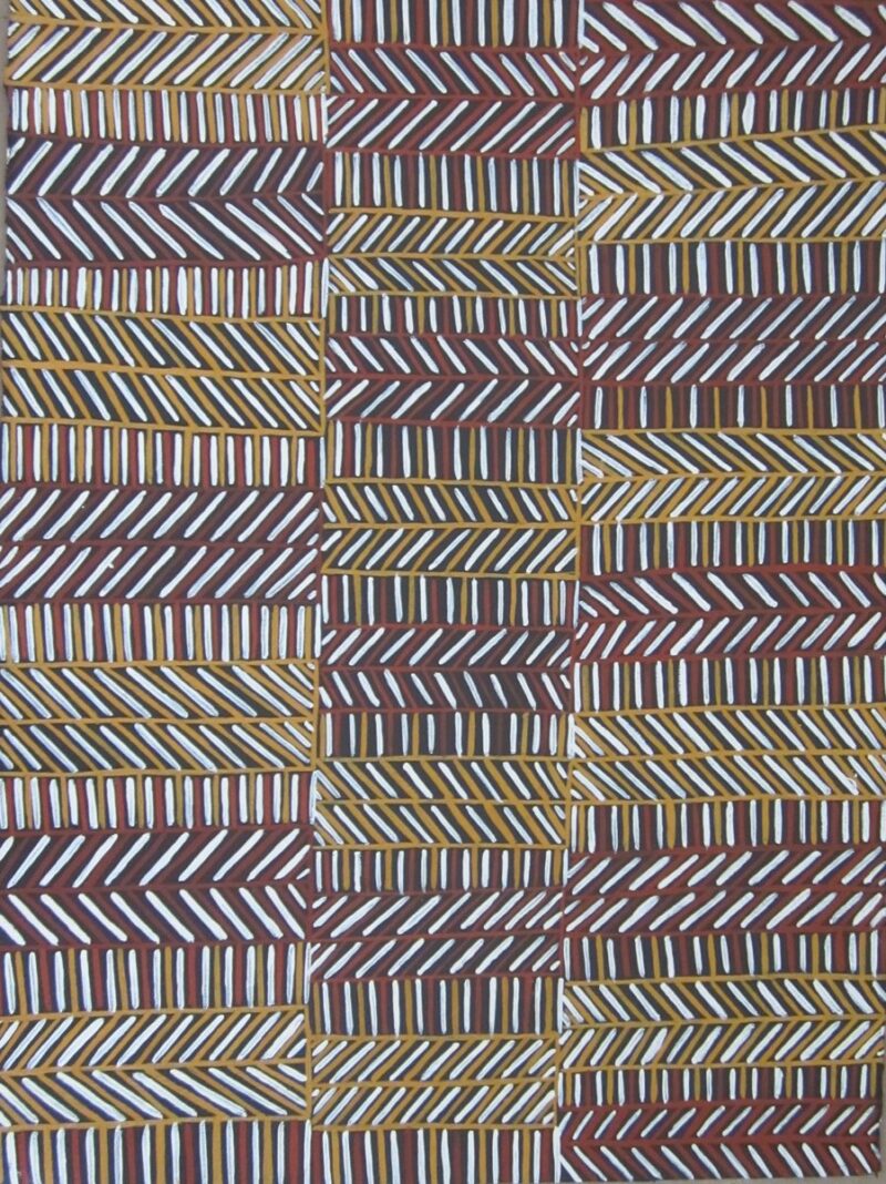 Jilamara - Painting - Flossie  Black