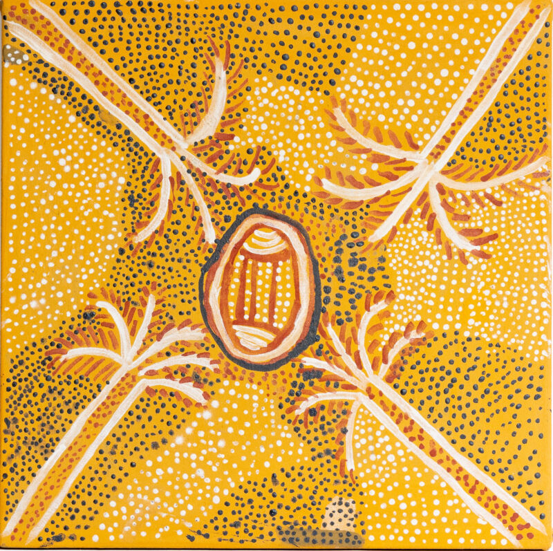 Jaliwaki (Bush potato) - Painting - Mary Elizabeth Moreen
