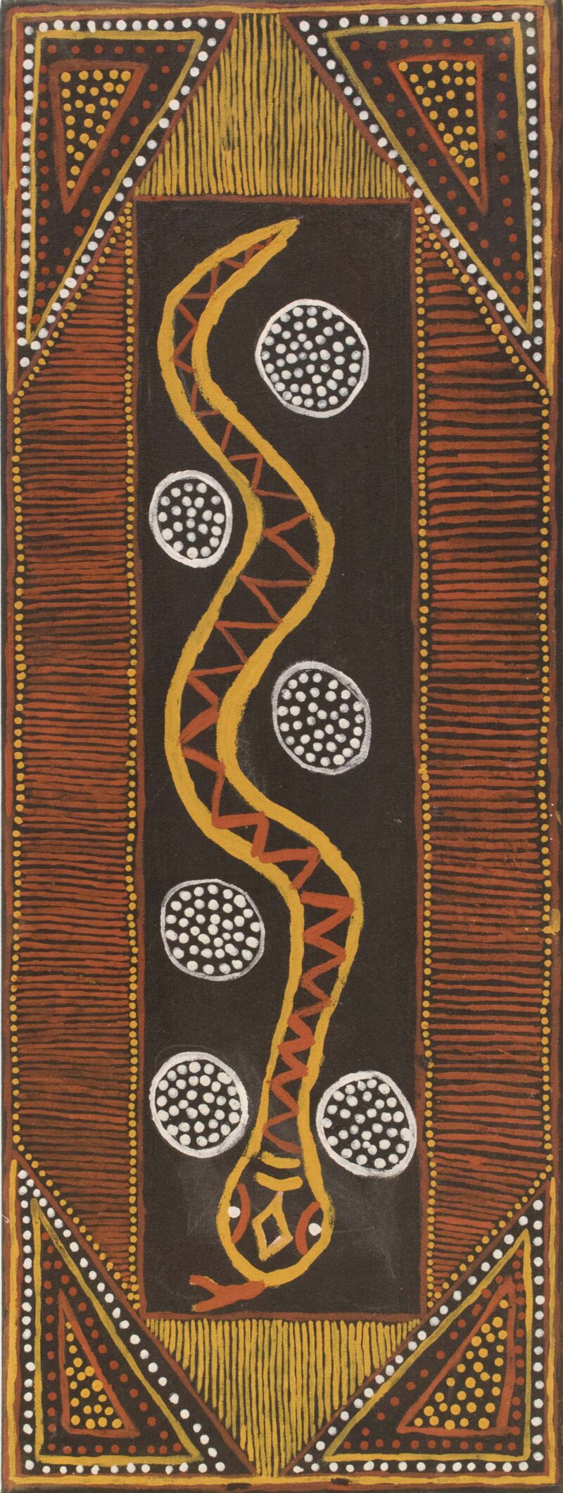 Snake - Painting - Roslyn Brown