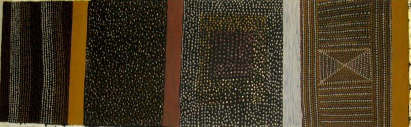 Jilamara - Painting - Linus Warlapinni