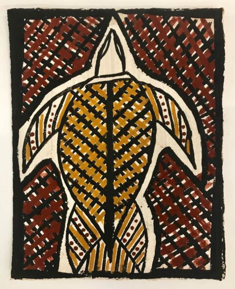 Kitirika (Green Turtle - Painting - Raymond Bush