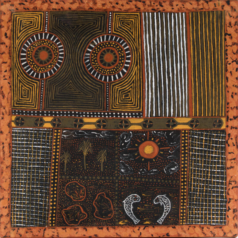 Tiwi Skin Groups (tribes) - Painting - Pamela Brooks