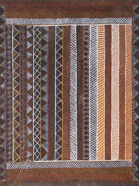 parlini jilamara (old design) - Painting - Jacinta Lorenzo
