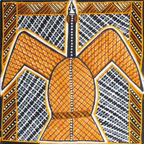 Arlarpiningwani (Stormbird) - Painting - Raymond Bush