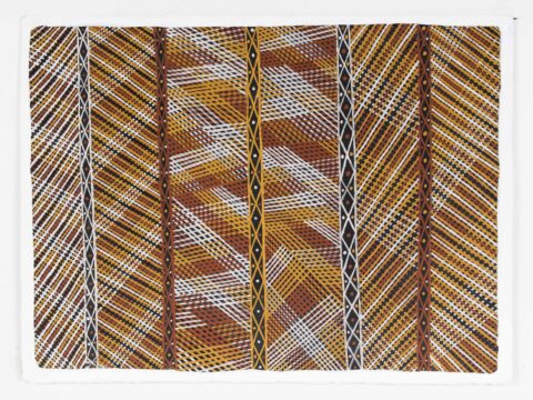 Pwoja-Pukumani Body Paint Design - Painting - Harold Porkilari