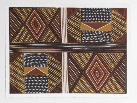 Jilamara - Painting - Maryanne Mungatopi