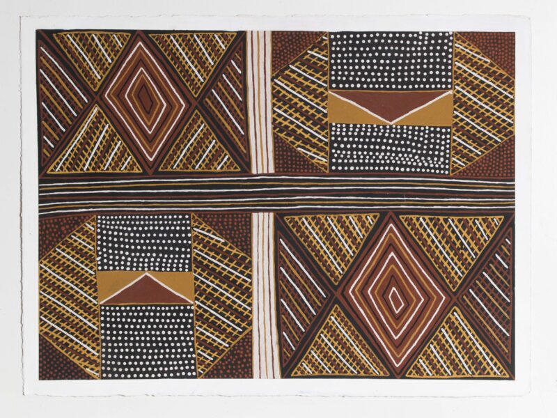 Jilamara - Painting - Maryanne Mungatopi