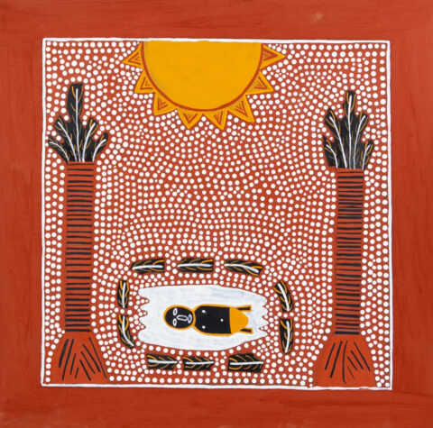 Jinani - Painting - Jimmy Mungatopi