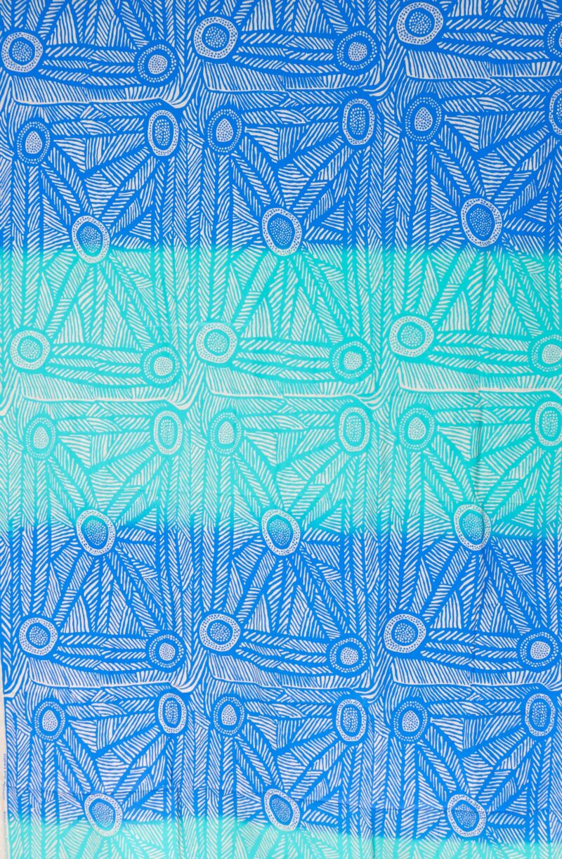 Parlini Purungupali Jilamara (old bark design) - Textiles - Nancy Henry