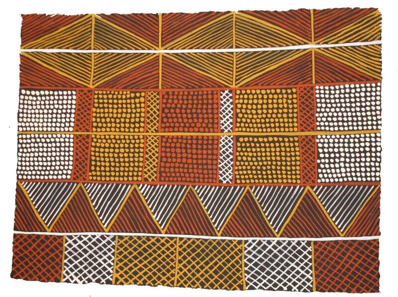 Jilamara - Painting - Chris Tipiloura