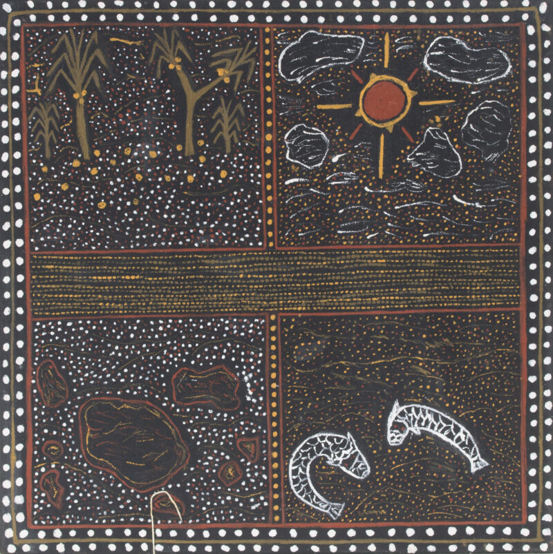 Tiwi Skin Groups (tribes) - Painting - Pamela Brooks