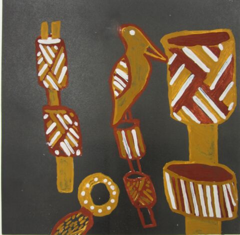 Seagull Pukumani. - Print - Glen Farmer Illortaminni