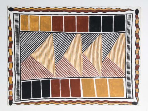 Jilamara - Painting - Nicola Miller Mungatopi
