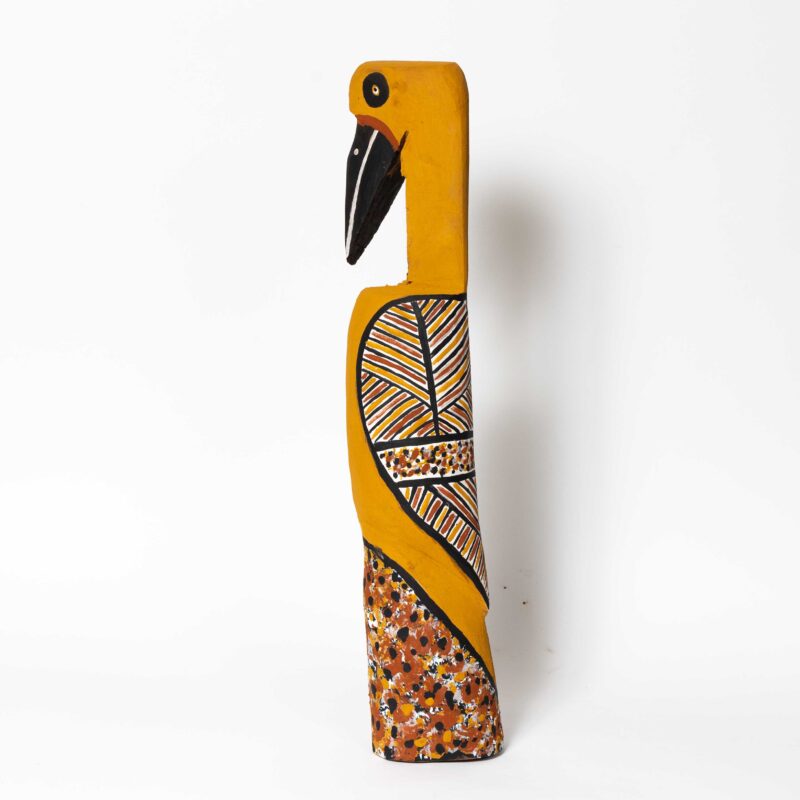 Tokwampini, the bird. - Ironwood Carving - Gerry Mungatopi