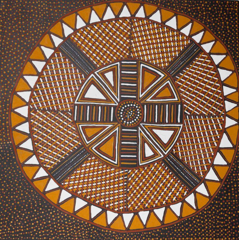 Pumpuni Jilamara - Painting - Tina Patlas