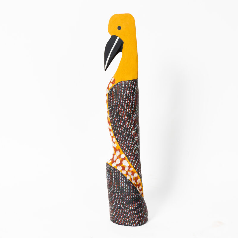 Tokwampini, the bird. - Ironwood Carving - Janelle Mungatopi