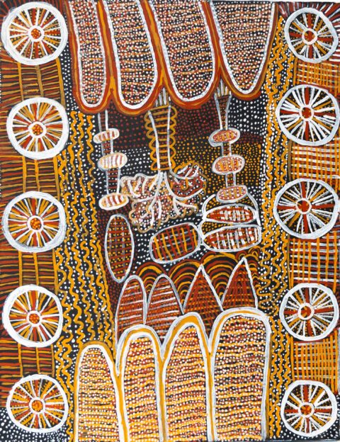 Jaliwaki (Bush potato) - Painting - Mary Elizabeth Moreen