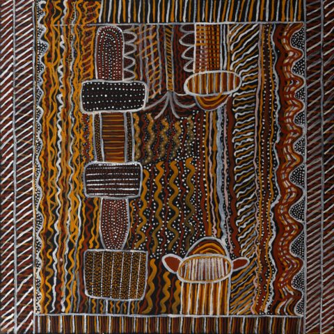 Jaliwaki (Bush Potato) - Painting - Mary Elizabeth Moreen