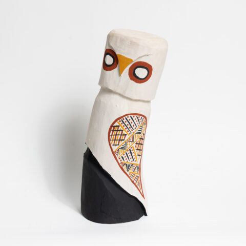 Jurrukukuni (Boobook Owl) - Ironwood Carving - Walter Brooks