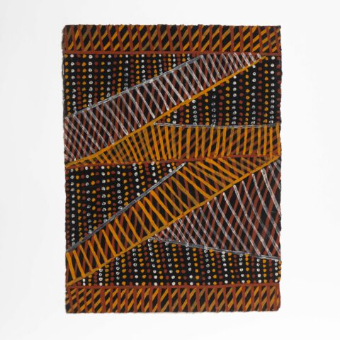 Pwoja-Pukumani Body Paint Design - Painting - Mary Magdalene Tipungwuti