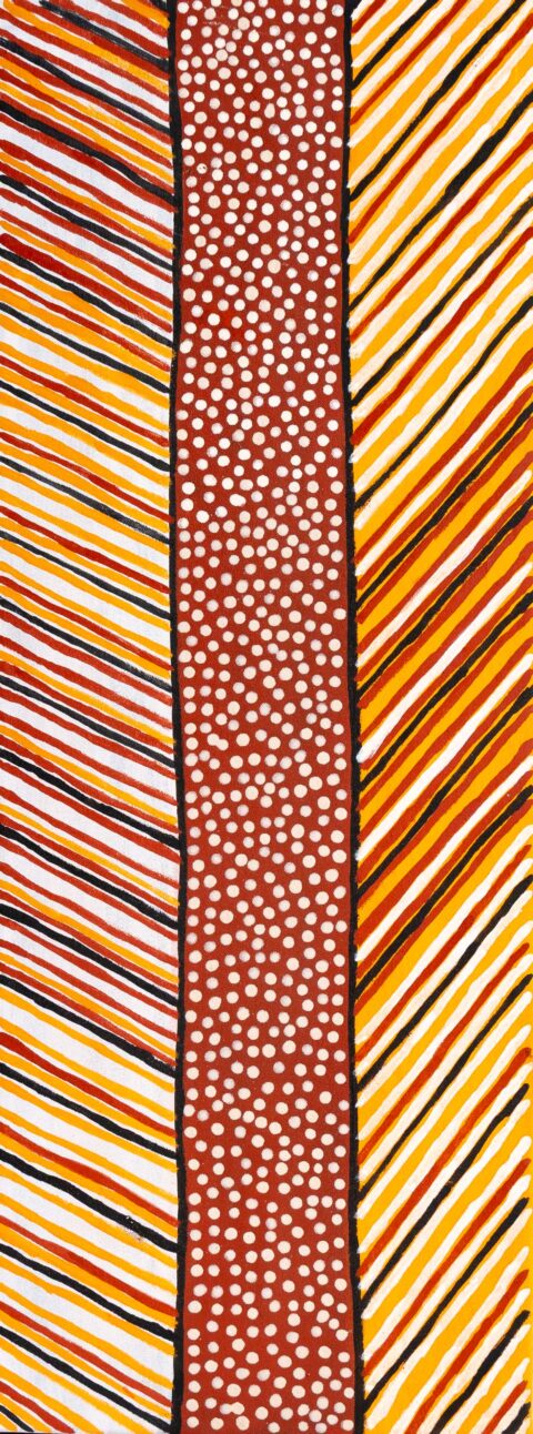 Jilamara (body paint designs) - Painting - Kenny Brown