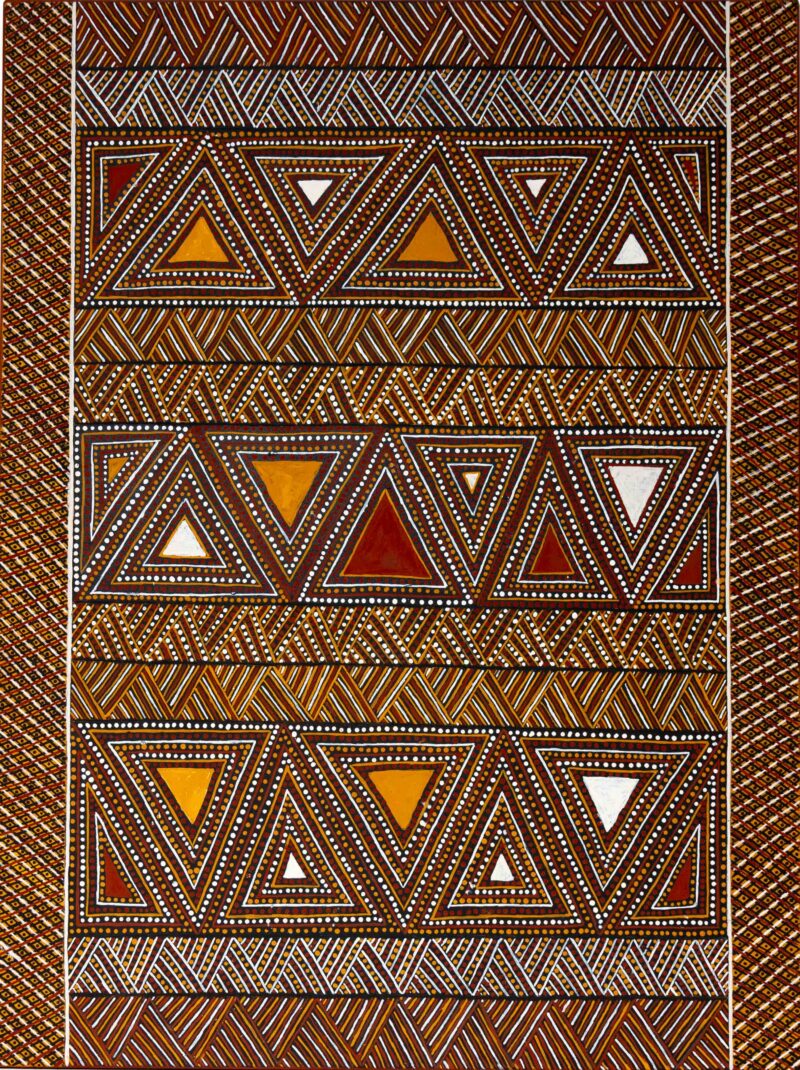 Jilamara (body paint designs) - Painting - CABRINI WILSON