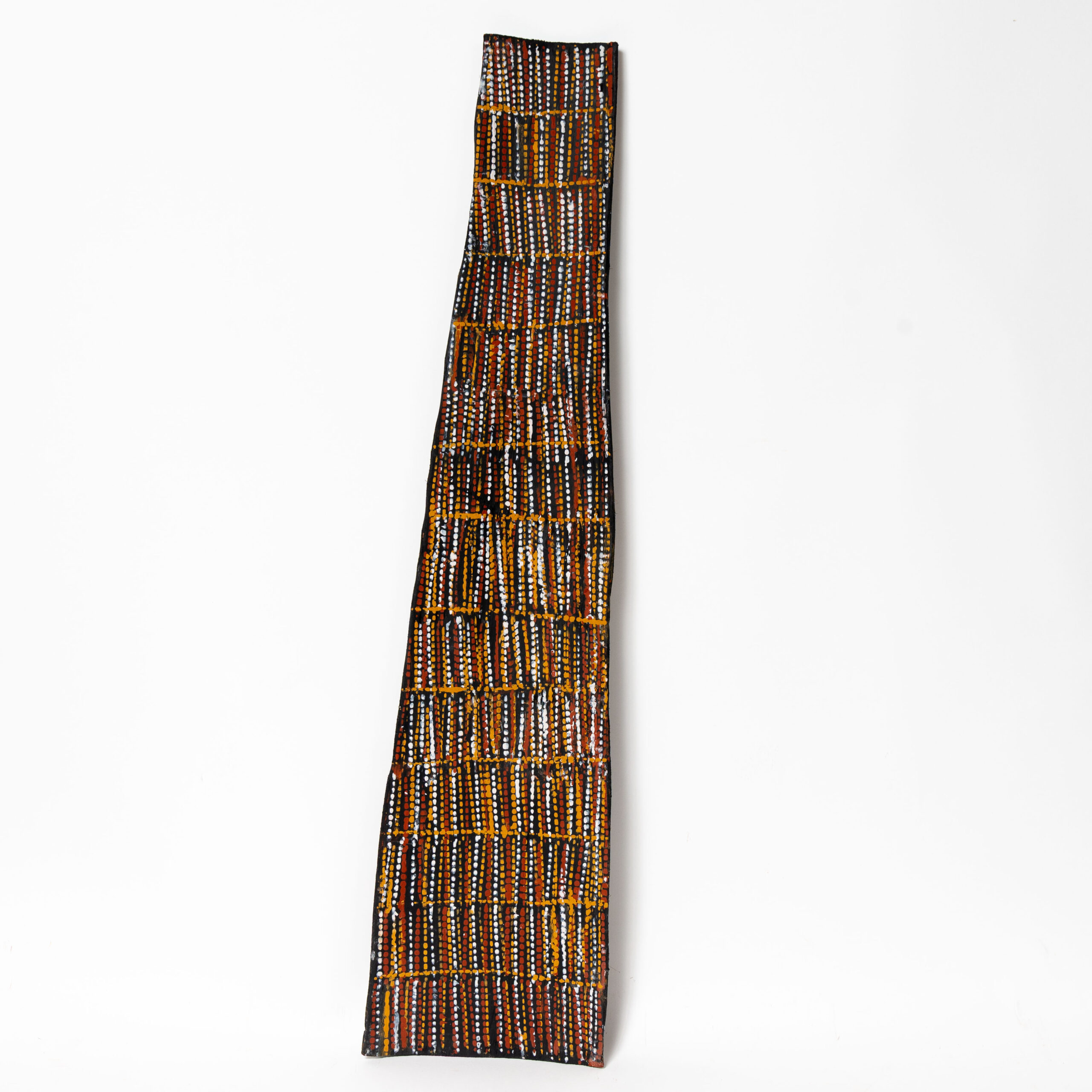 Pwoja (toothed ironwood comb) - Stringybark Painting - Doriana Bush