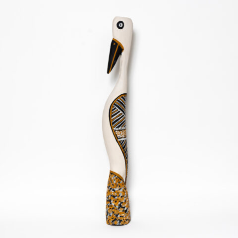 Tokwampini, the bird. - Ironwood Carving - Gerry Mungatopi