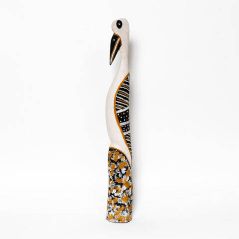 Tokwampini, the bird. - Ironwood Carving - Gerry Mungatopi