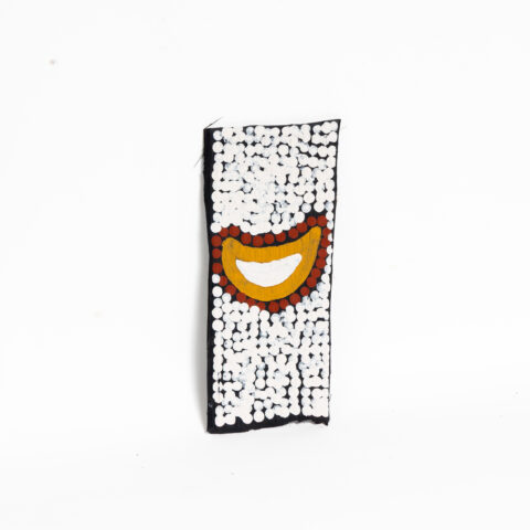 Japarra and Japalinga (Moon and Stars) - Stringybark Painting - Neil Black