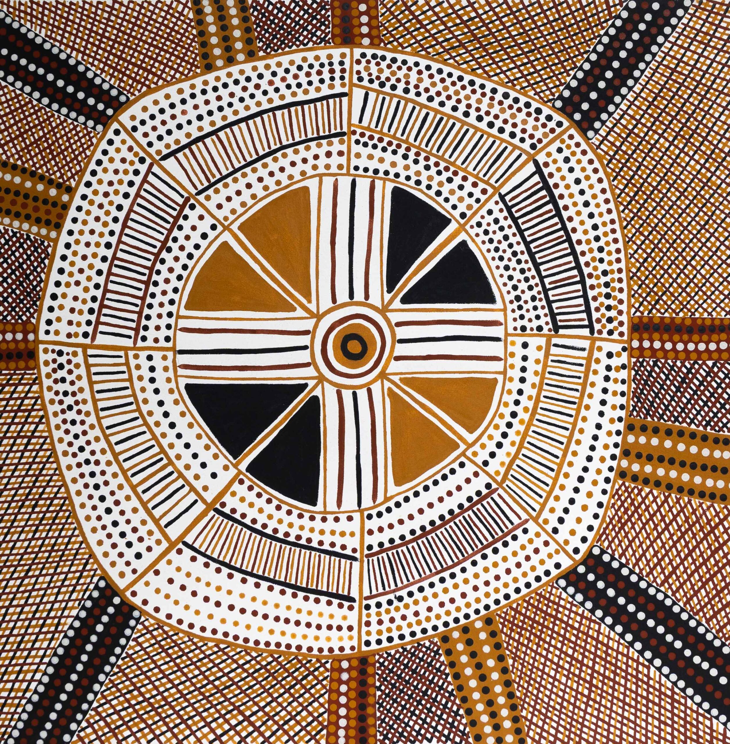 Kurlama (coming-of-age ceremony) - Painting - Tina Patlas