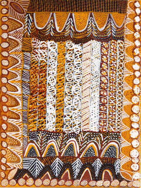 Jaliwaki (Bush Potato) - Painting - Mary Elizabeth Moreen