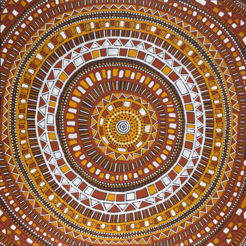 Pumpuni Jilamara (Good design) - Painting - Tina Patlas