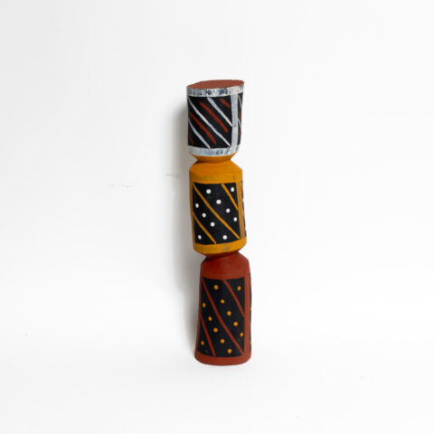 Tutini (Pukumani or Burial Pole) - Ironwood Carving - Jimmy Mungatopi