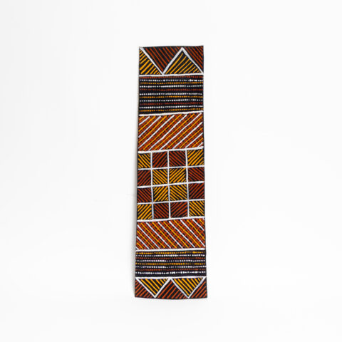 Ngiya jilamara I (My Design) - Stringybark Painting - Arthurina  Moreen