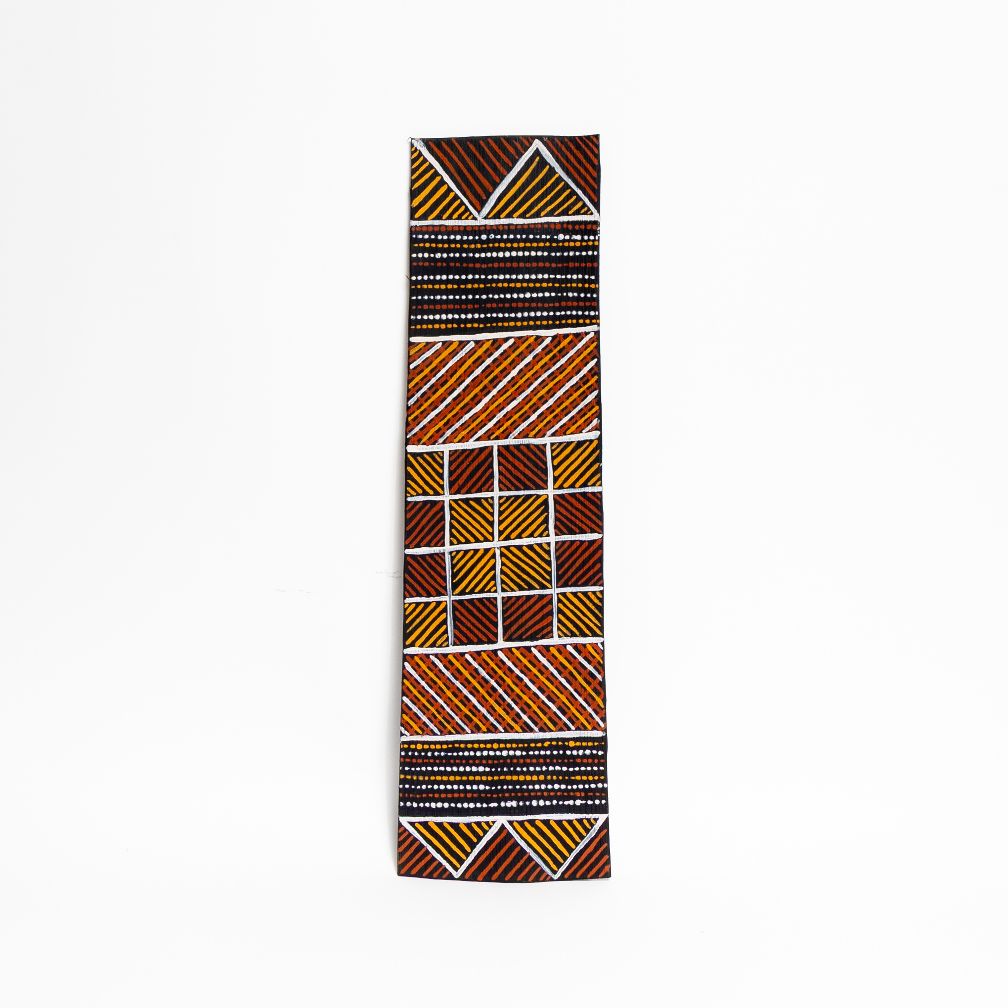 Ngiya jilamara I (My Design) - Stringybark Painting - Arthurina Moreen