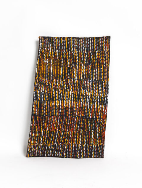 Pwoja (toothed ironwood comb) - Stringybark Painting - Doriana Bush