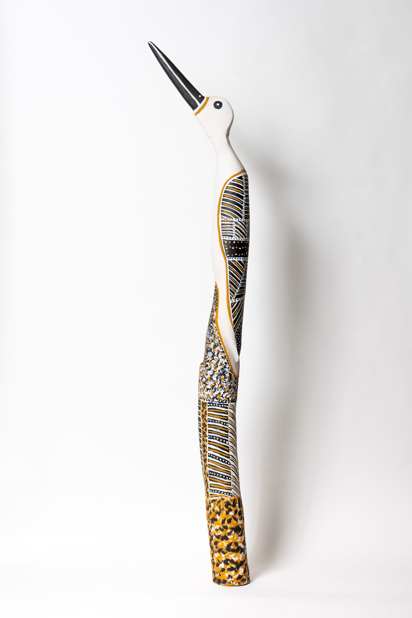 Tokwampini, the bird. - Ironwood Carving - Gerry Mungatopi