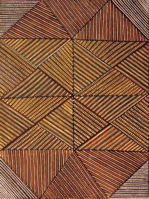 Jilamara (body paint designs) - Painting - CABRINI WILSON