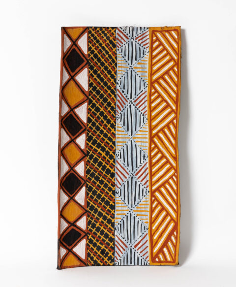 Ngiya jilamara I (My Design) - Stringybark Painting - Arthurina  Moreen
