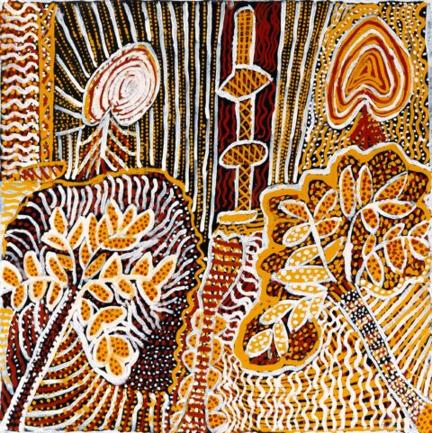 Jaliwaki (Bush Potato) - Painting - Mary Elizabeth Moreen